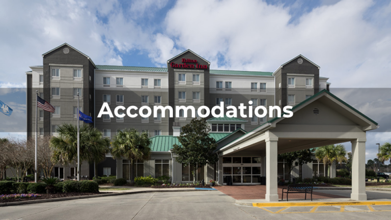 Background of hotel with the word